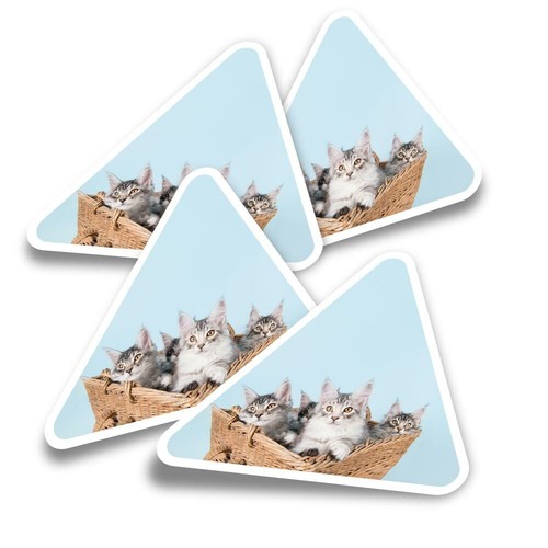 Triangle stickers cute - triangle,