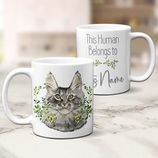 Personalised Maine Coon Cat