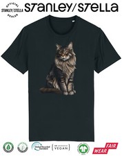 Maine Coon Cat T-Shirt Mens