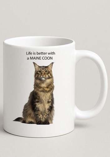 Furry cat mug - cat,