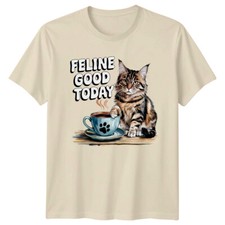 Feline Good Today Cat Pun