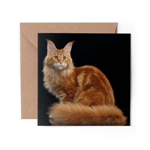 Greeting card red ginger - greeting,