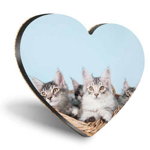 Heart mdf coasters cute - coasters,