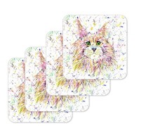 Coaster Maine Coon Cat Hand